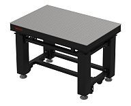 Сотовый оптический стол с пневматической виброизоляцией