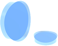 Плоско-вогнутая круглая цилиндрическая линза