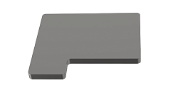 Магнитная пластина для крепления оптоволокна